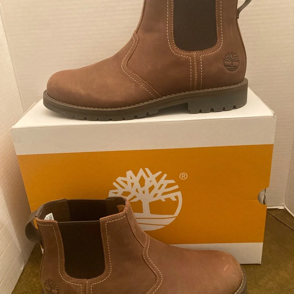 Timberland  Brown Chelsea Boots